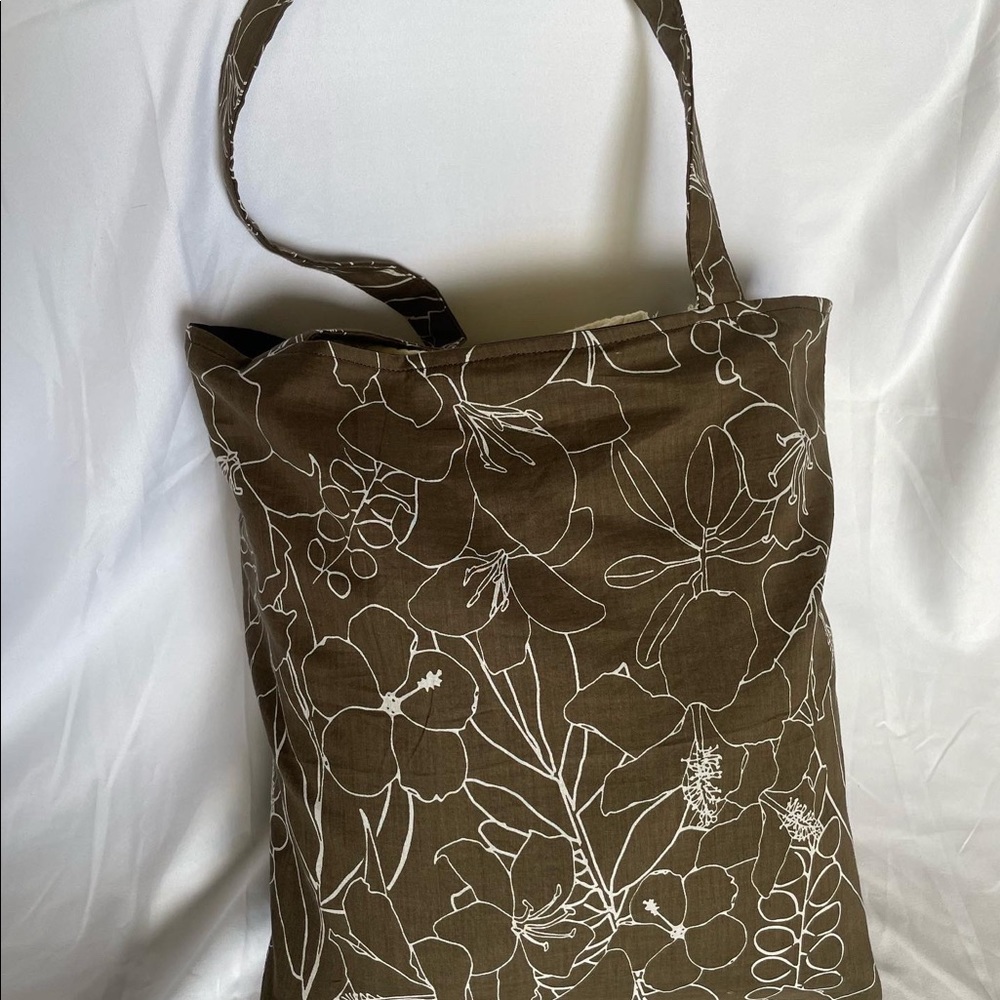 Repurposed Acacia Kapa & Huahine Tote bag